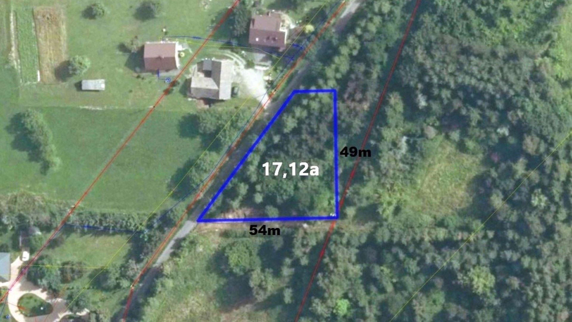 Dzialka  na sprzedaż Wieliczka (gw), Raciborsko, 1712.00m², oferta STR-GS-3118