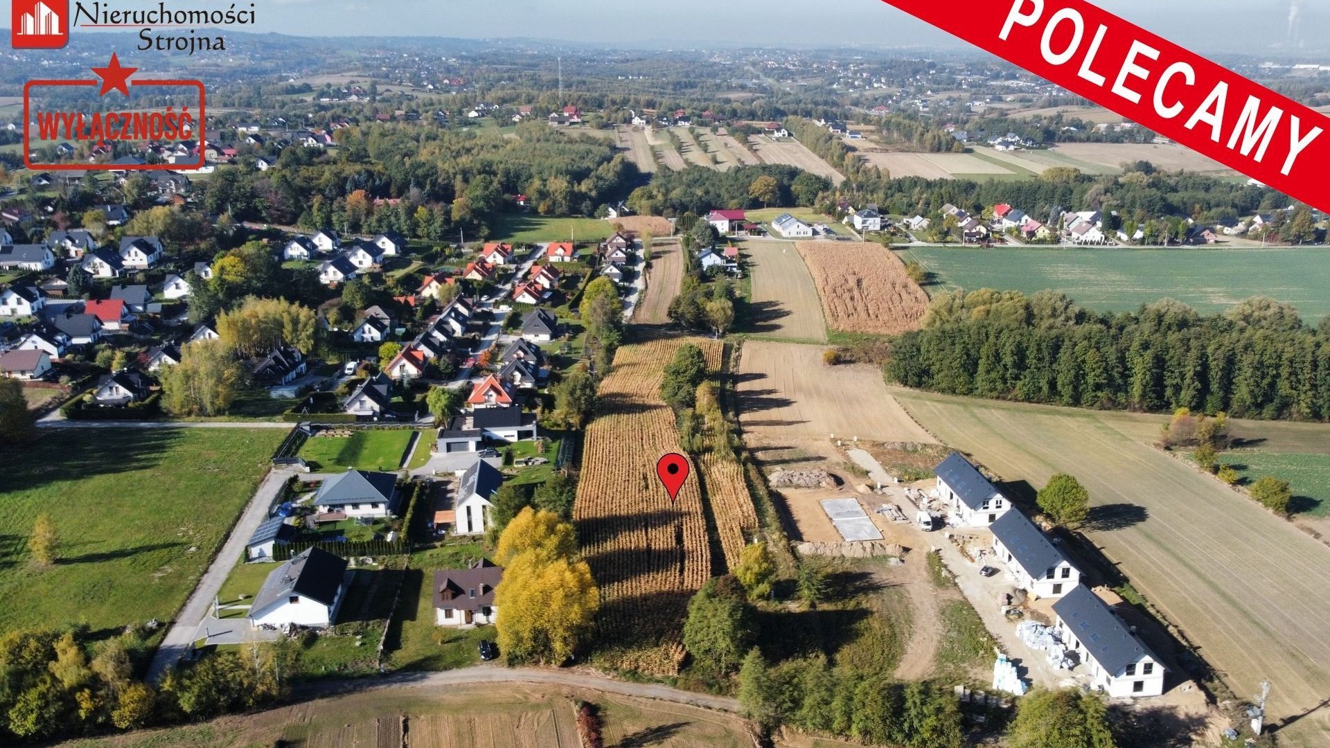 Dzialka  na sprzedaż Niepołomice (gw), Zagórze, 800.00m², oferta STR-GS-3134
