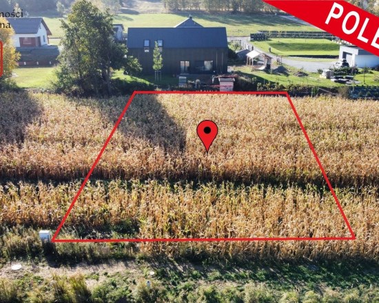 Dzialka  na sprzedaż Niepołomice (gw), Zagórze, 800.00m², oferta STR-GS-3134